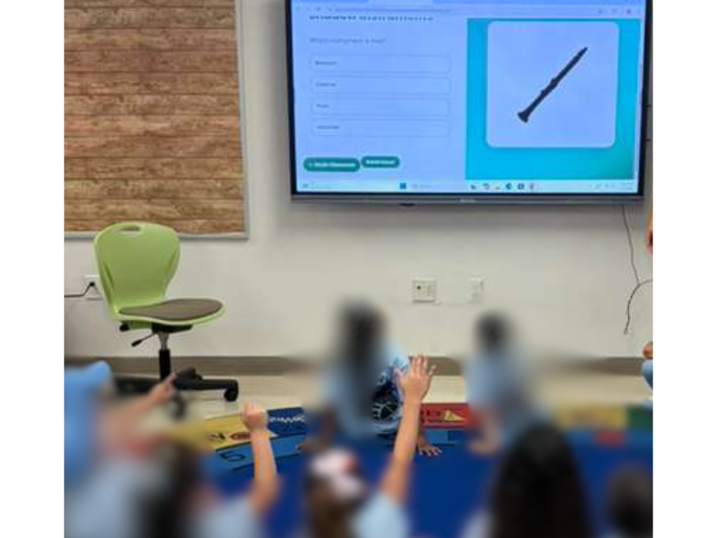 Summer music learning activity